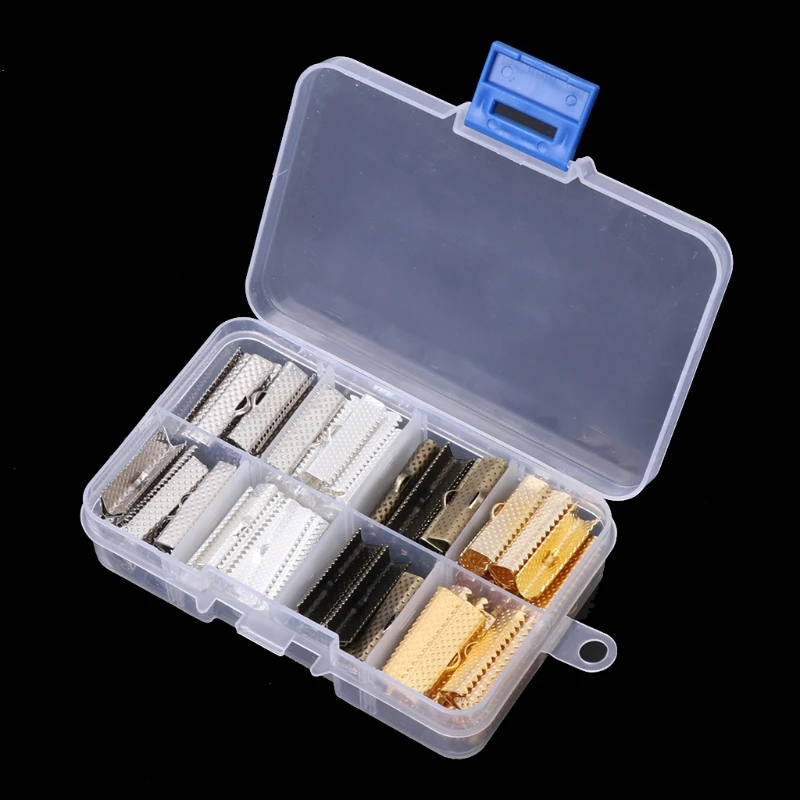 2020 Новый зажим для ленты шнур обжимной Конец застежка крышка наконечник ожерелье