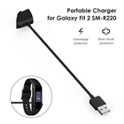 Модный зарядный кабель циферблат наручные часы подарок для Samsung Galaxy Fit 2 SM-R220 браслет шнур питания колыбели провода