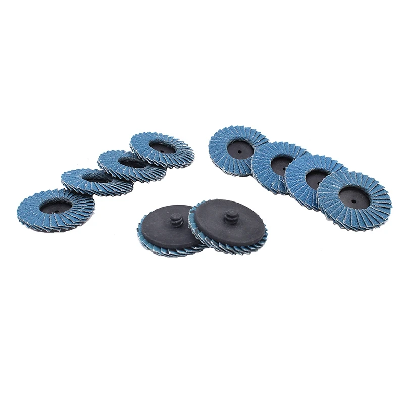 50Mm 2 inch Flap Disc Sanding Disk for Rolor Roll Lock Abrasive Tools Fits Polishing Metal Iron Rust Removal Grinding Wheel | Инструменты