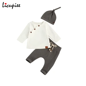 Комплект одежды для малышей, 3 шт., на возраст 0-18 месяцев