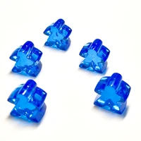 20pcs meeples board game plastic pawns chess game pieces for board game card game and other games accessories