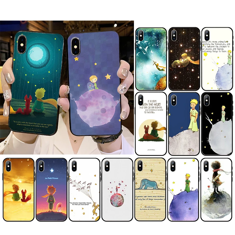 

The Little Prince Phone Case For iPhone 12mini 12 11 ProMax XS MAX XR SE2020 8 7 6 6S Plus X 5S Case