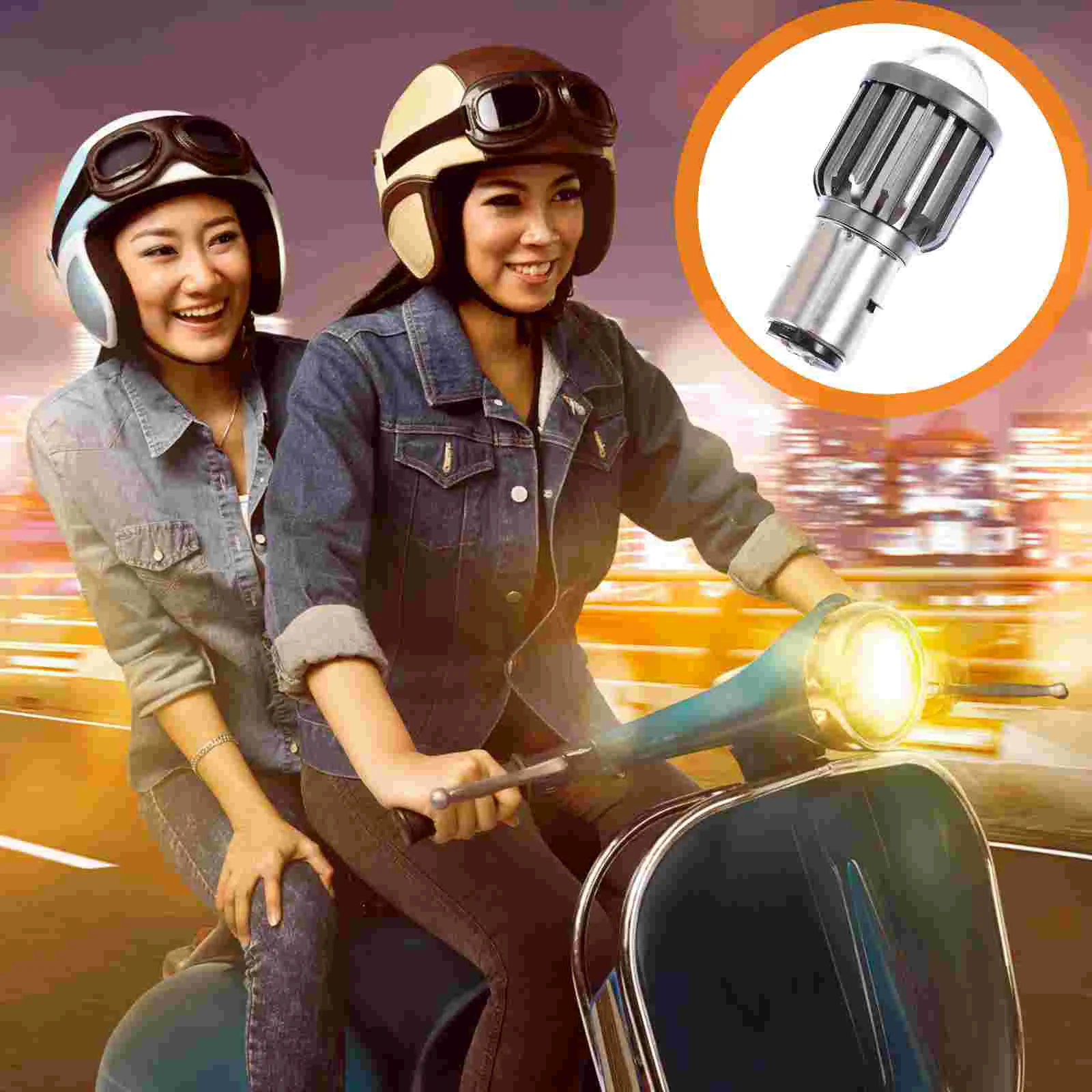 

1 шт. Универсальный мотоциклетный дальний и ближний свет велосипедная фара сменная Светодиодная лампа