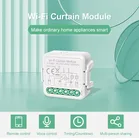 Модуль переключателя для штор Tuya Smart Life, Wi-Fi модуль для роликовых жалюзи, двигатель для затвора, совместим с Google Home, Alexa, с голосовым управлением и дистанционным управлением