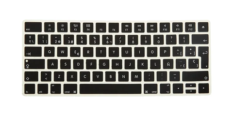 Испанская клавиатура для Apple, беспроводная клавиатура keybord MLA22LL/ A1644 IMAC Magic, Защитная силиконовая крышка, версия для ЕС