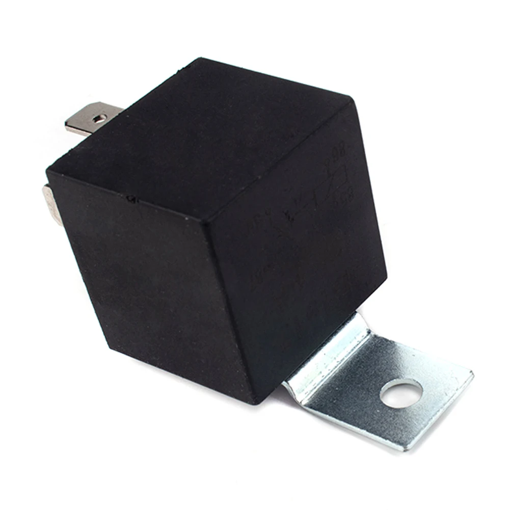 

5x Waterproof Relay Socket + Automotive Relay 12V DC 40A 4-Pin Auto Car Relay for Outdoor Personal Car Parts Decoration
