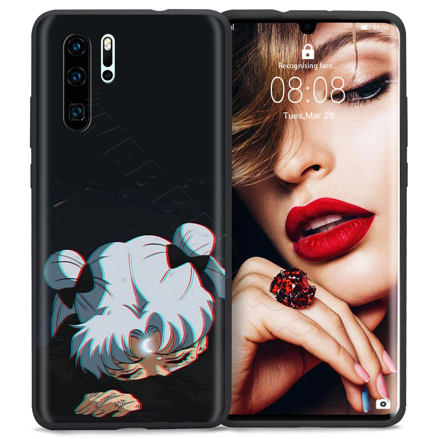 9 Webbedepp Sad аниме Vaporwave эстетическое чехол для Huawei P8 P9 P10 P20 P30 Lite Pro P Smart Z Mini - Цвет: 9