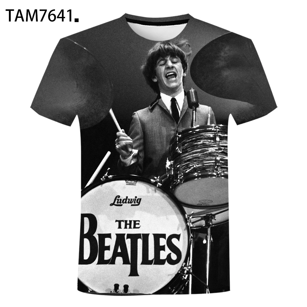 Футболка мужская летняя с коротким рукавом в стиле британской рок-группы |