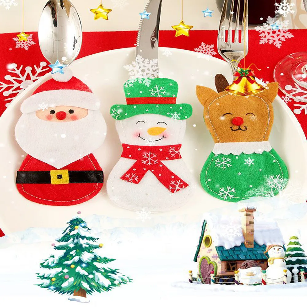 Украшение Творческий дом вечерние вилка комплект шляпа дерево для хранения