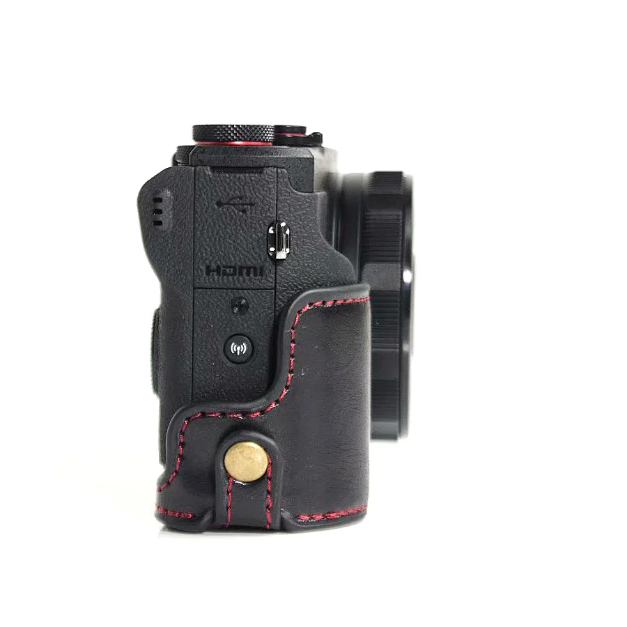 Чехол-сумка для видеокамеры из ПУ Canon PowerShot G5X Mark II (G5X II) Цифровая камера Wi-Fi