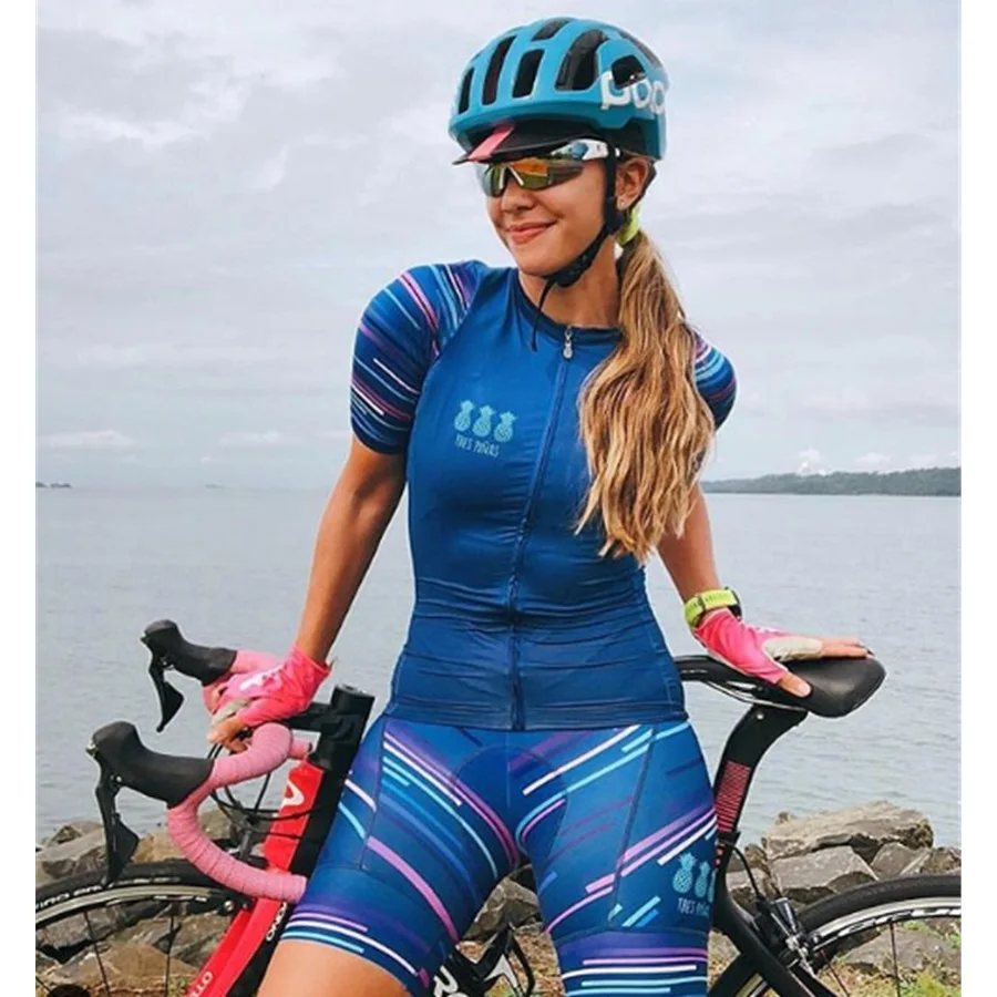 Ropa de ciclismo mtb hombre bib ciclyng комплект летней спортивной одежды для женщин - Цвет: Оранжевый