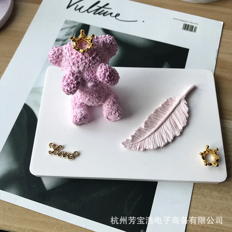 Ароматерапия гипсовый порошок форма высокой плотности для украшения автомобиля