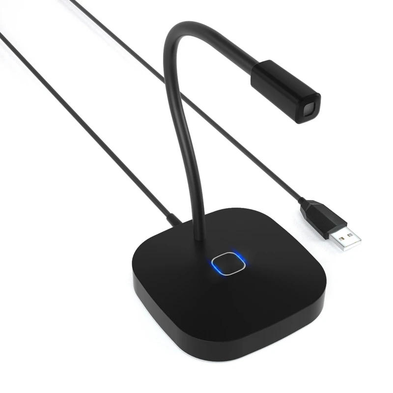

USB Desktop Microphone for PC and Mac with Mute Button Compatible with Any PC H054