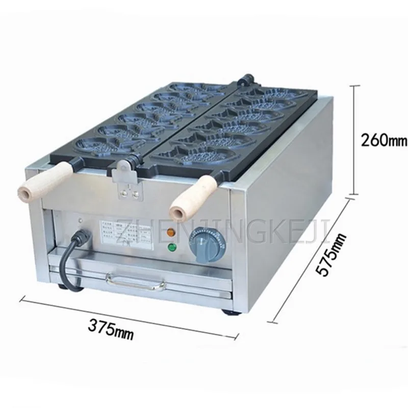 

Commercial Electric Taiyaki Gas Snapper Burn Anti-Sticking Start A Business Snack Machine Restaurant Bakery Processing Equipment