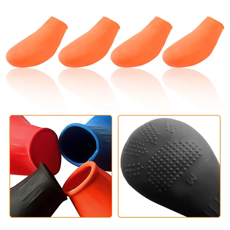 4 шт. водонепроницаемые резиновые носки для домашних животных|Обувь собак| |