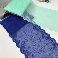 3ylot 18 50cm elastic lace trim summer mint green diy craft sewing supplies dress fabric accessory for bikini underware lace