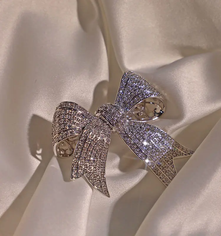 Новая большая брошь-бант Bowkont рубашка с галстуком воротник Модные Ювелирные