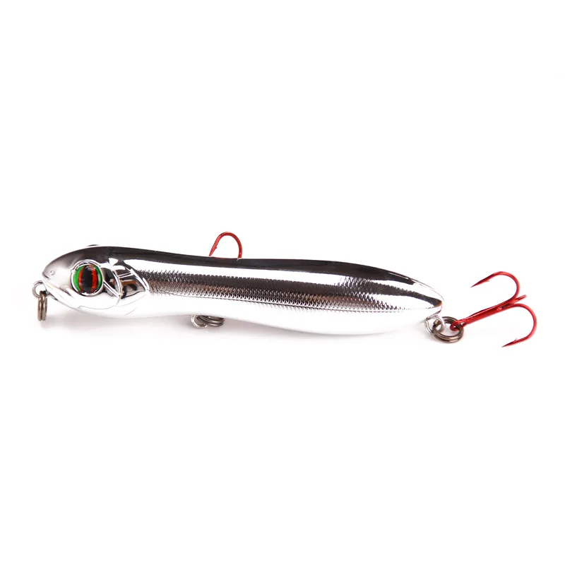 

Fishing Lures Hot Fishing lures popper & pencil 105MM 16.1G Sinking Series Hard Baits Hole On Head Design Good Action Wobblers