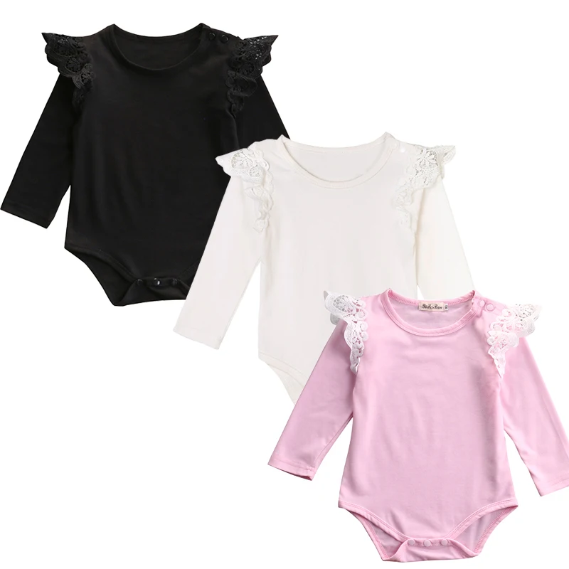 Одежда для новорожденных Детский комбинезон маленьких девочек одежда наряд на