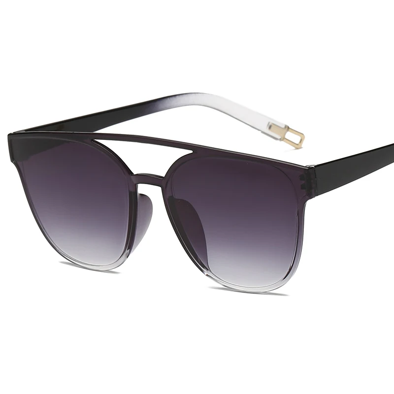 

2018 New Fashion Women Flat Sunglasses Luxury Brand Designer Sun glasses Eyewear Candy Color Mirror UV400 112