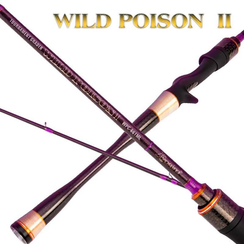 

Kyorim WILD POISON2 LURE ROD 36T TORAY CARBON FUJI REEL SEAT AAA GRADE CORK HANDLES Casting reel seat one sections fast action