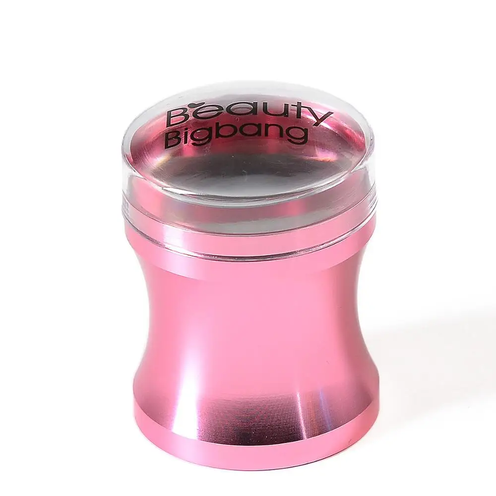RG BeautyBigBang 4 см металлический штамп для дизайна ногтей XL мягкие прозрачные силиконовые трафареты для ногтей DIY штамповка пластины аксессуары инструменты - Цвет: RG