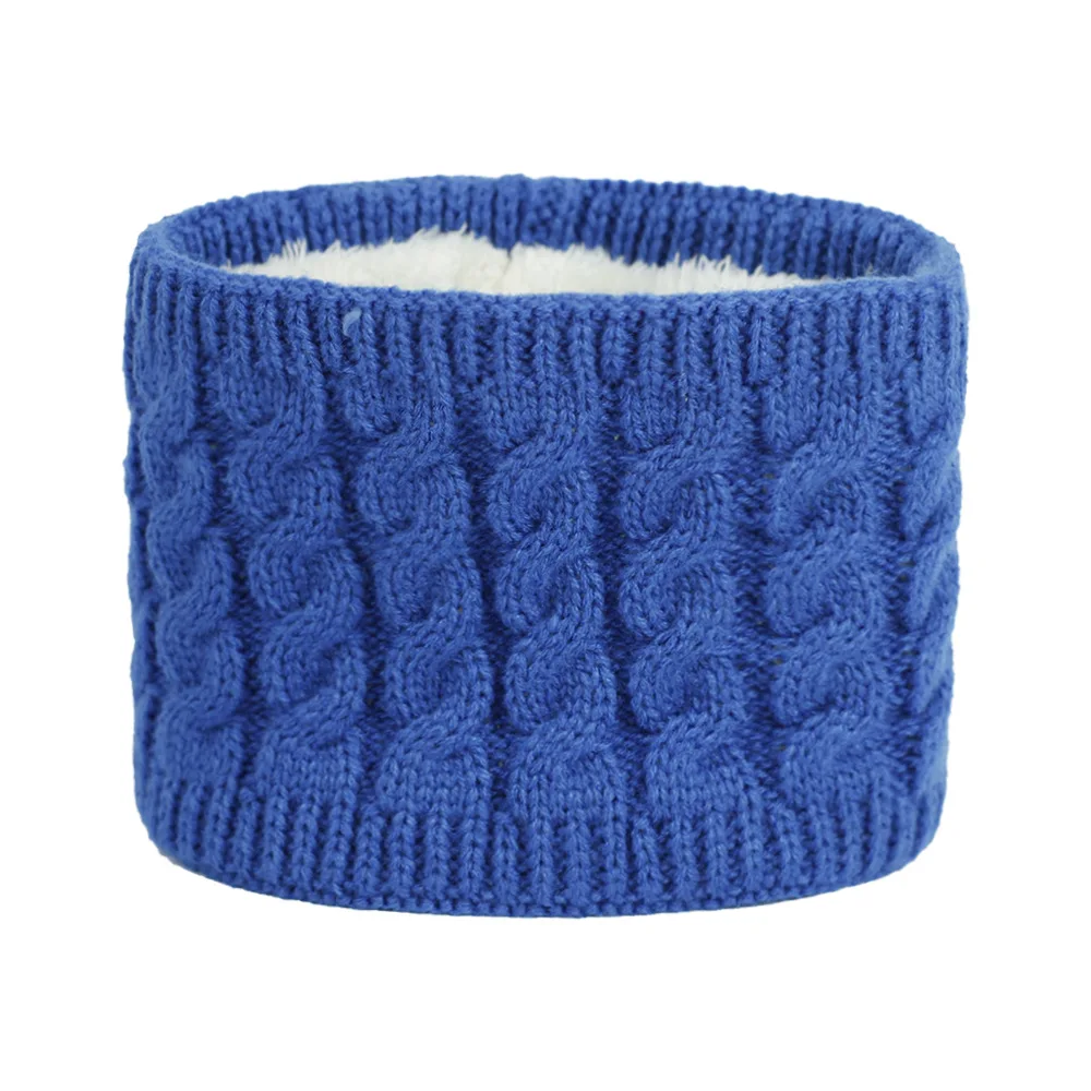 Модный теплый Плетеный вязаный шарф-кольцо для маленьких мальчиков и девочек