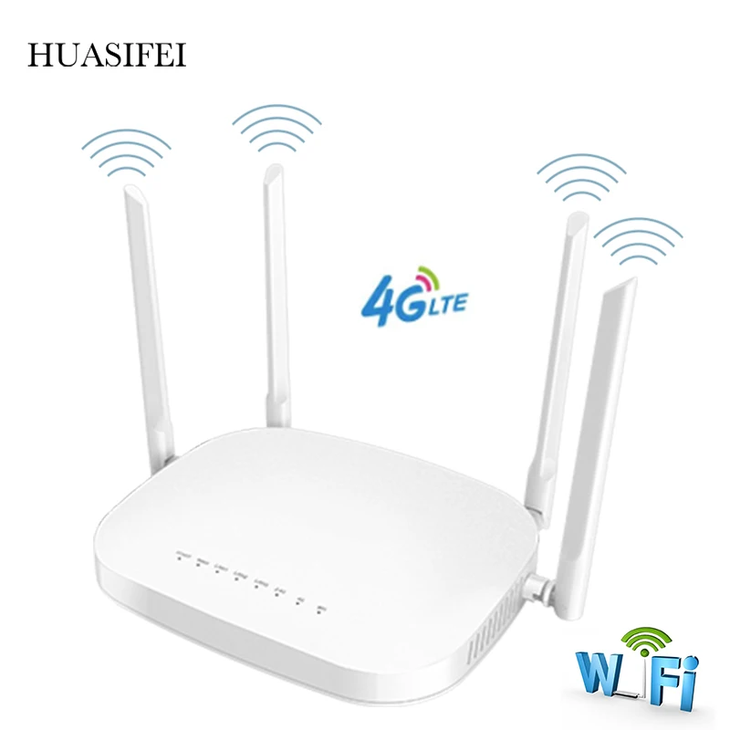 Wi Fi роутер 3G/4G 300 Мбит/с слот для SIM карты|Беспроводные роутеры| |