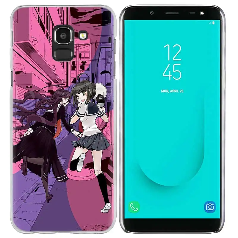 Danganronpa мультфильм чехол для samsung Galaxy A50 A80 A70 A60 A40 A30 A20 A20e A10 A9 A7 A6 Note 8, 9, 10, плюс 5G прочное портмоне