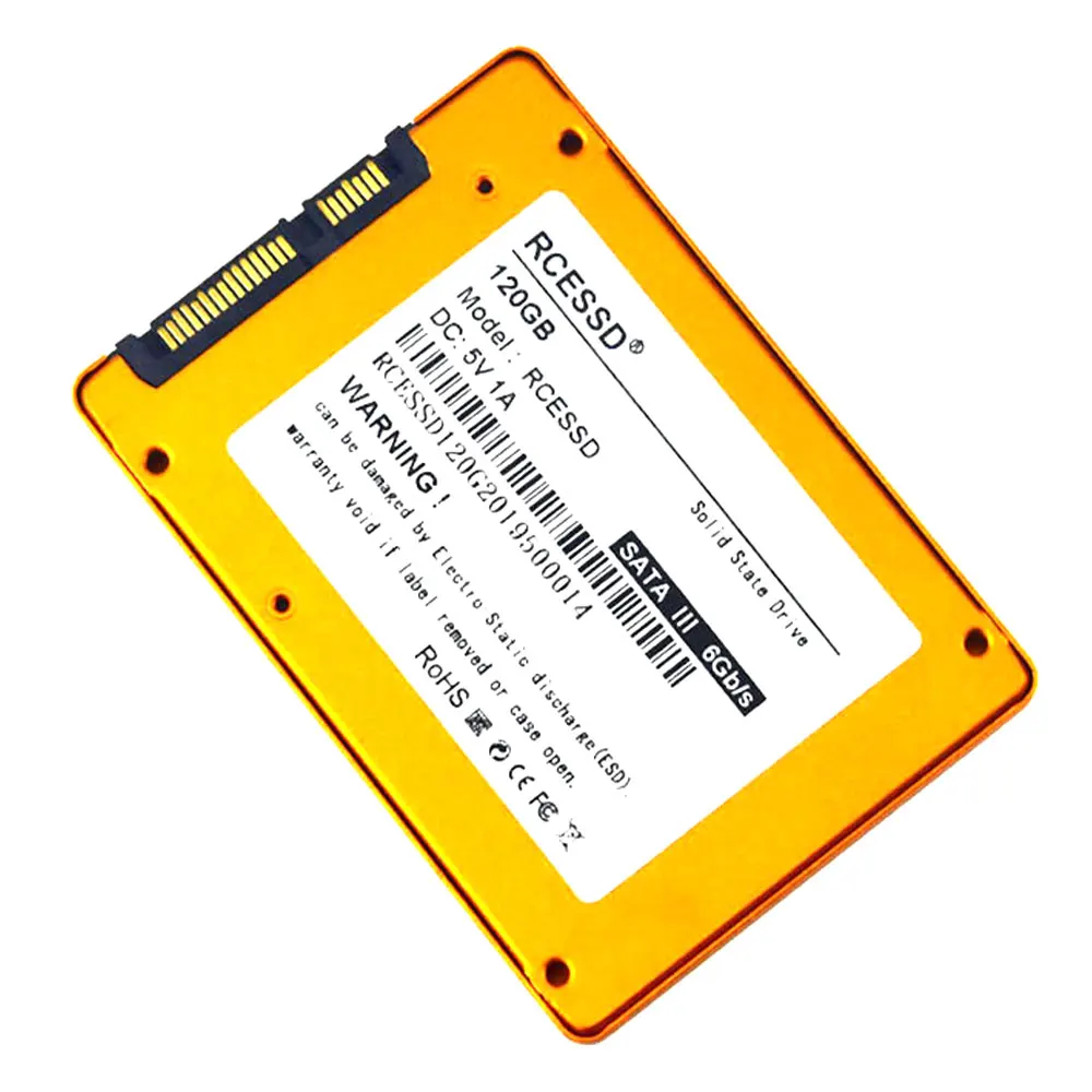 Металлический твердотельный накопитель RCESSD 120 ГБ 128 240 256 2 5 дюйма SATA3 360 гб