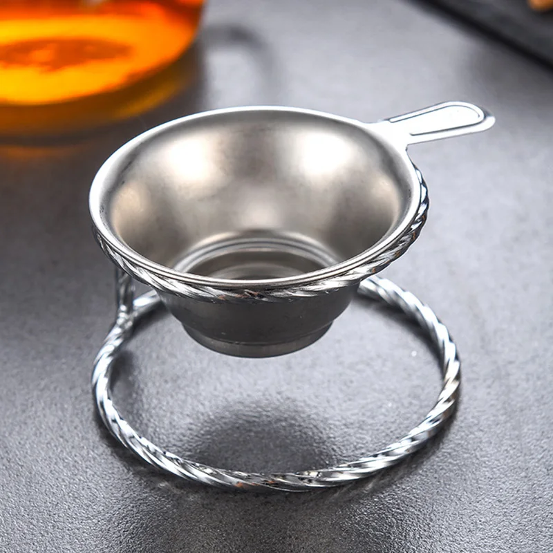 Ситечко для заваривания чая многоразовое из нержавеющей стали с зажимом фильтры