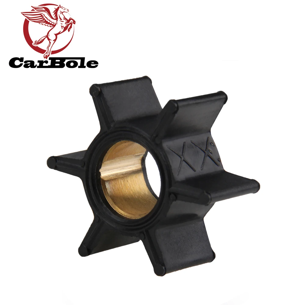 CARBOLE Outboard Motor Quicksilver Water Pump Impeller 47 89981 65957 18 3039 for 2 stroke Mercury and Mariner outboard model|outboard motor|impeller
