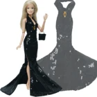 BJDBUS ограниченный выпуск платье для куклы блестящее свадебное платье принцессы рыбий хвост Одежда для куклы Барби аксессуары Детская игрушка подарок