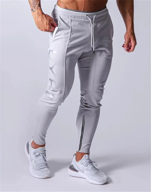 

2020 JP&UK Mens Sweatpants Gym Jogging Pants Fitness Bodybuilding Joggers Workout Trousers Slim Men Casual Cotton Pencil Pants