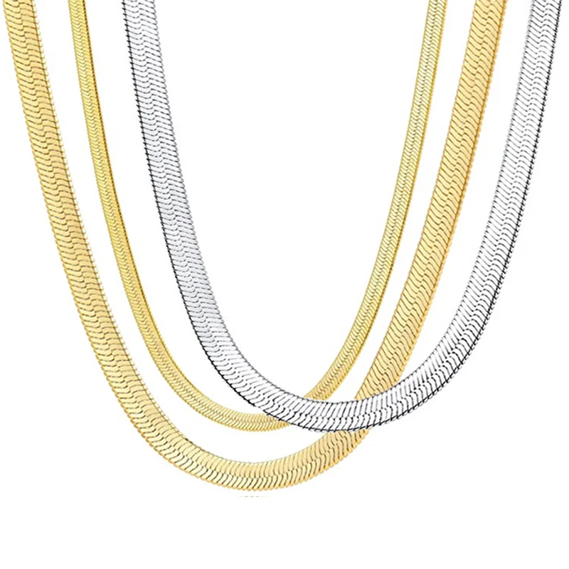 1 шт. Женская цепочка-чокер из нержавеющей стали | Украшения и аксессуары