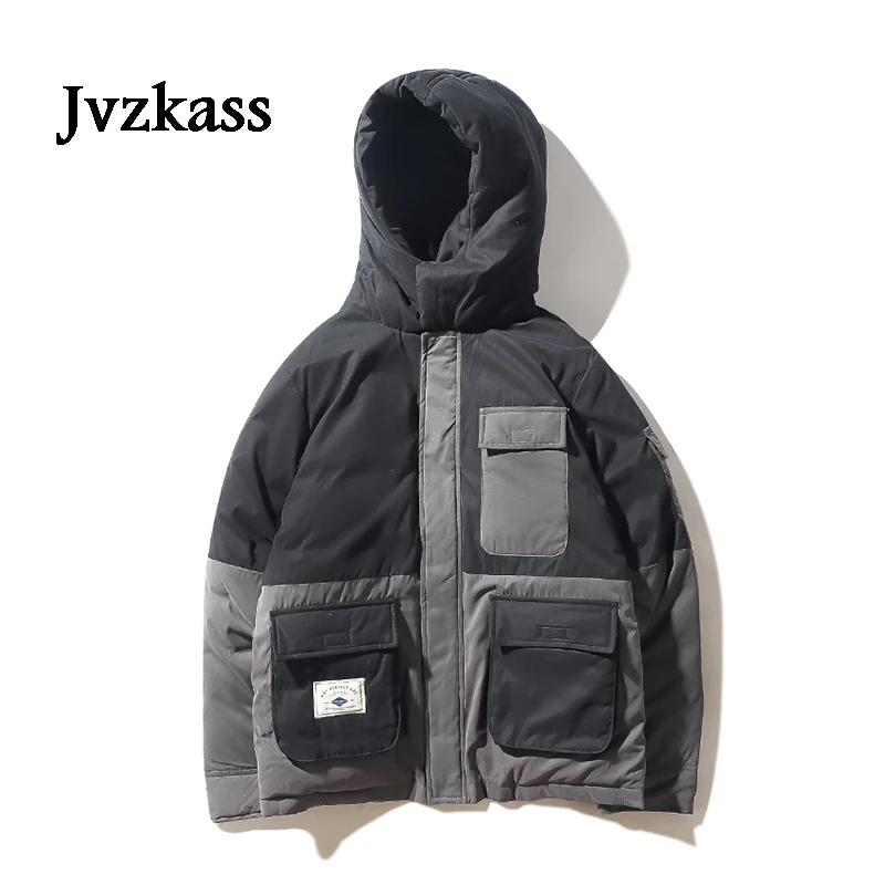 Jvzkass 2019 промоакция версия свободного хлопка bf с капюшоном короткое пальто