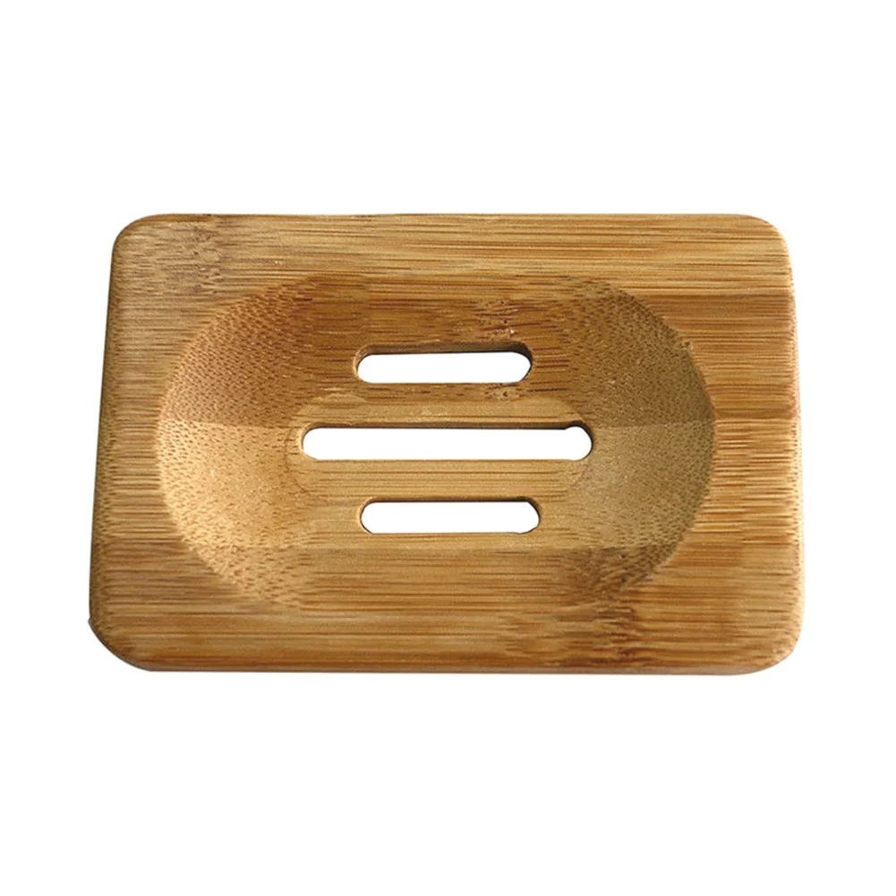 Держатель для мыла из натурального бамбука деревянные мыльницы чехол посуды