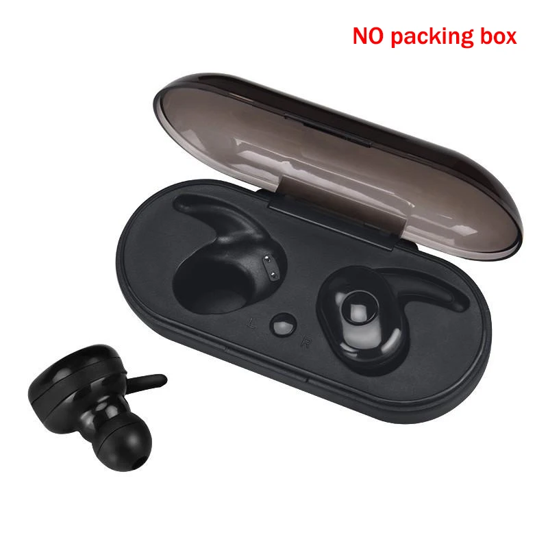 without packing box 1350 Bluetooth 5,0 наушники спортивные наушники с крючками TWS Super Bass Ture беспроводные наушники для мобильного телефона Быстрая - Цвет: without packing box