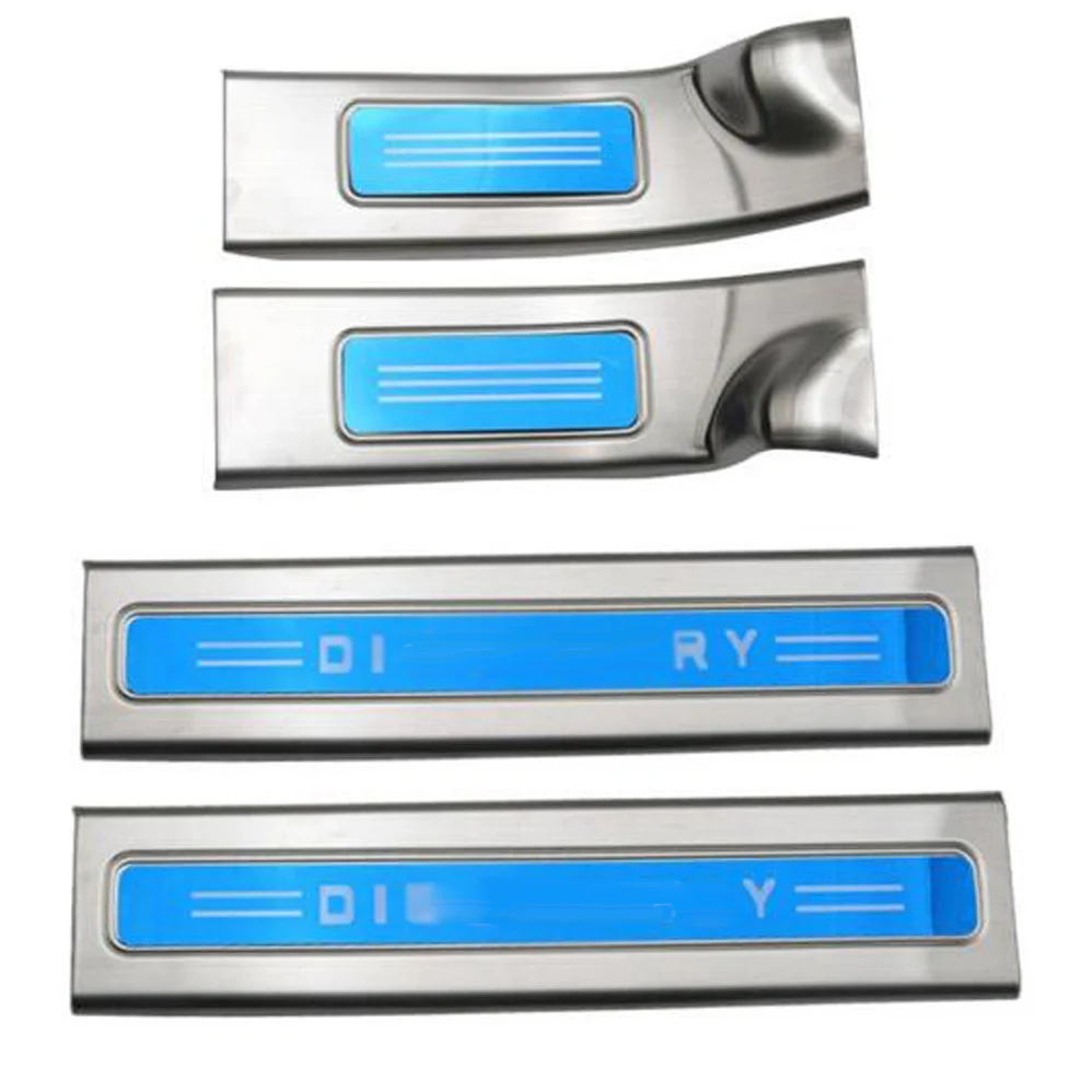 Защитная Накладка на порог двери декоративная накладка педаль для открытия 5 lr5