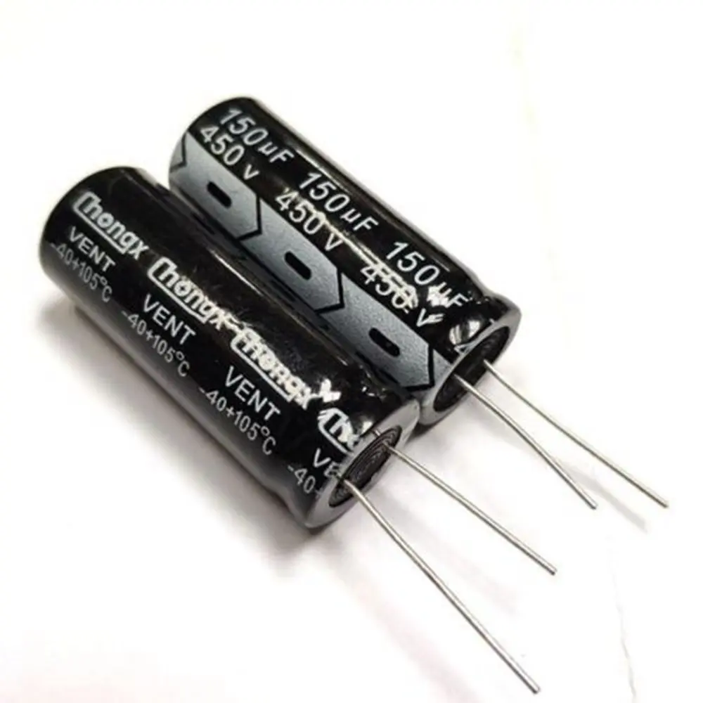 450V 33uF 47uF 68uF 82uF 100uF 120uF 150uF 220uF Алюминиевый электролитический конденсатор
