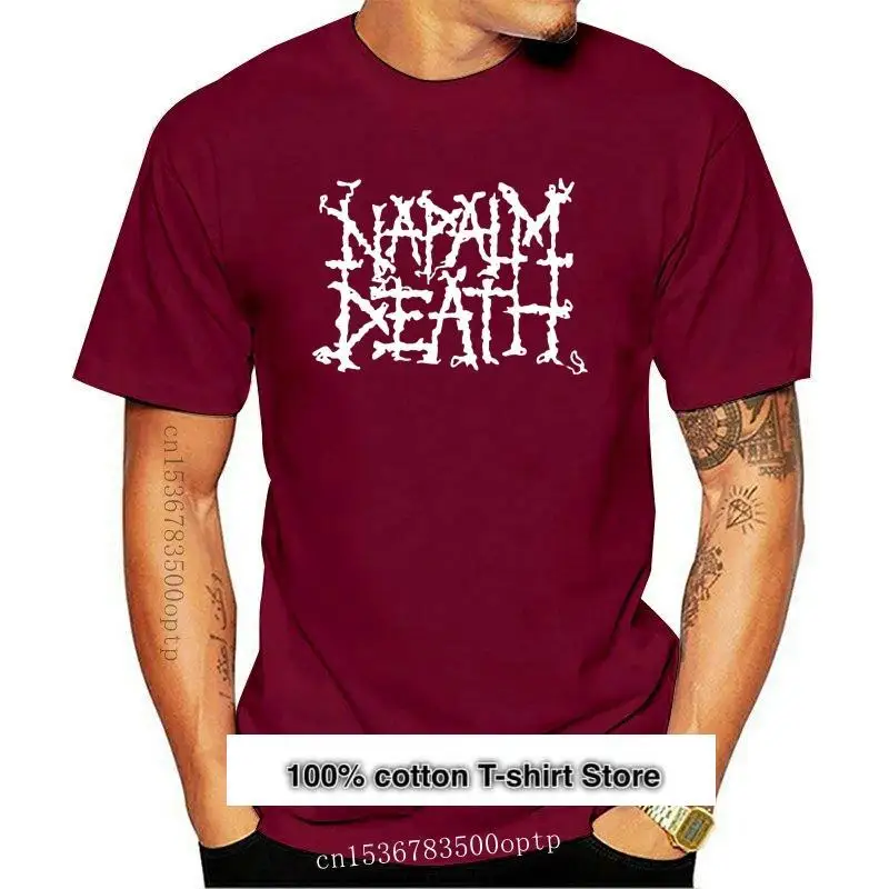 

Napalm-Camiseta de la Death Grindcore для мужчин, camiseta negra для S-3XL, 1981
