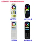 Miboxer 2,4G FUT092 4-зонный FUT089 8-зонный RGB + CCT беспроводной пульт дистанционного управления переключатель диммер для светильник Светодиодная Лампочка световая полоса