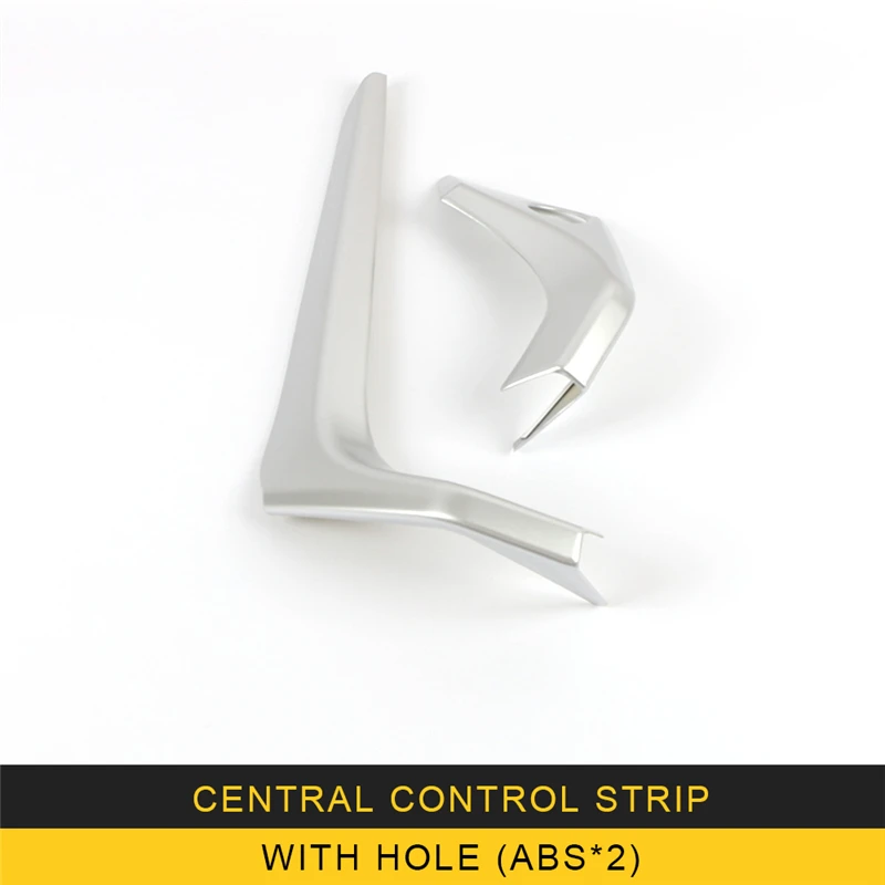 

CAR MANGO Central Control Strip Cover Trim Frame Sticker Interior Accessories for Ford KUGA Escape 2017 2018