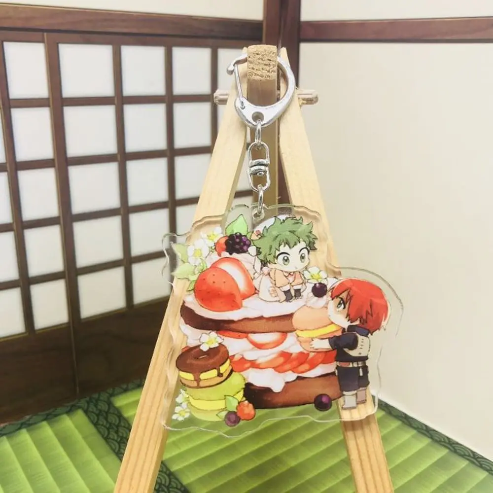 Брелок для ключей с японским аниме Моя геройская Академия мультяшный фигурка