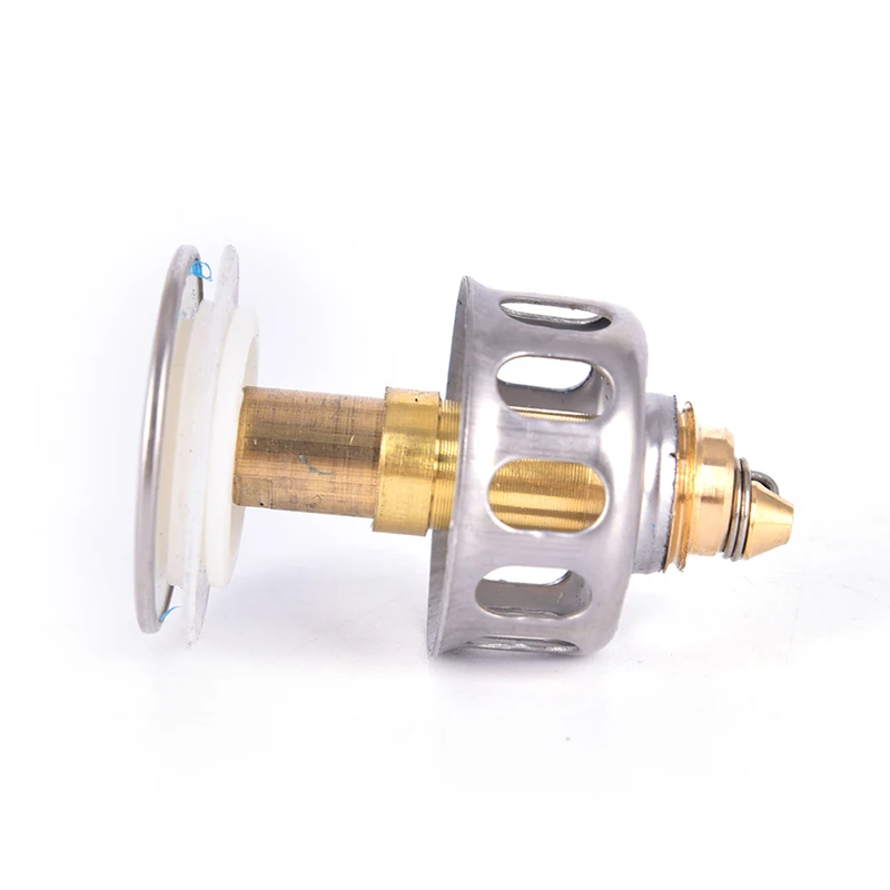 

Basin Up Drain Filter Universal Wash Basin Bounce Drain Filter Sink Drain Vanity Stopper Up Drain Filter Bathroom Use