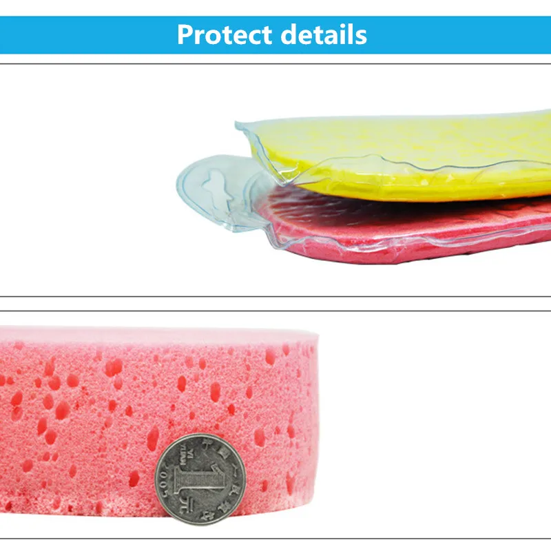 Автомобильная объемная компрессионная губка с сотовым отверстием вакуумная