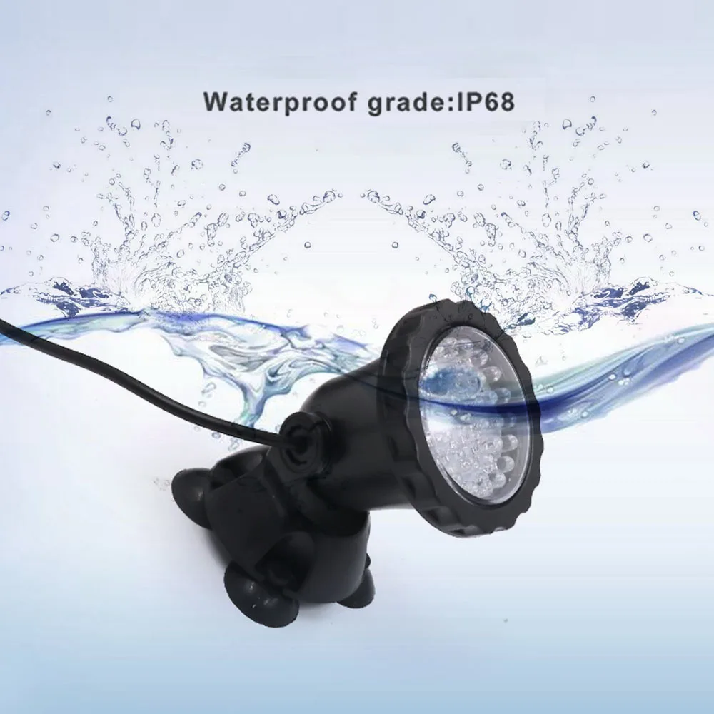 Подводный светильник 12 В водонепроницаемый IP67 RGB-лампа Точечный для аквариума