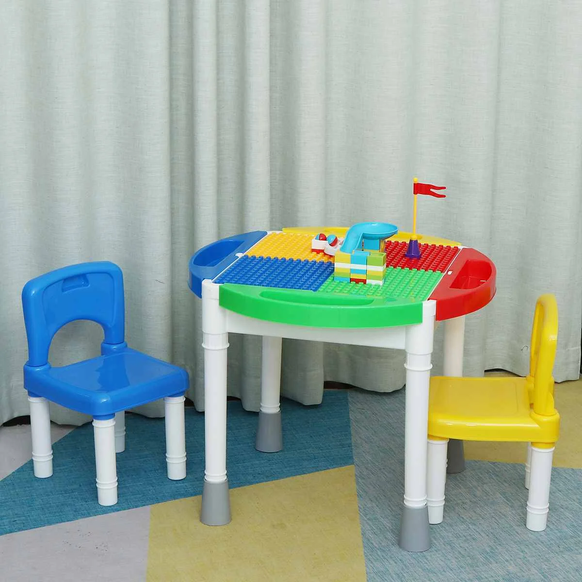 

Для детей детская пластиковая, для настольного и Стул Набор обучающих изучения стол для дома в детский сад стол и стул