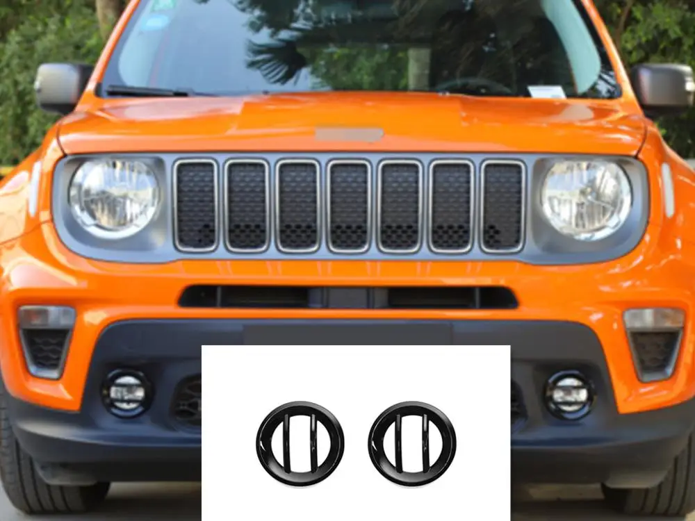 Передсветильник противотуманная фара из черного АБС пластика обшивка кольца