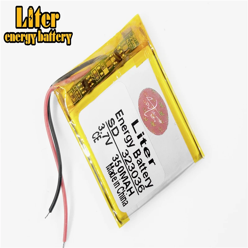 Литий полимерные аккумуляторы MP3/MP4/мобильный телефон 323036 3 7 В 350 мАч|polymer battery|polymer